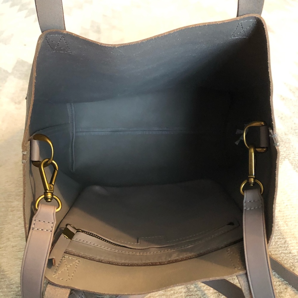 ❣️SOLD - Madewell Medium Transport Tote Stonewall - Picture 6 of 8